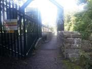 Iron Bridge across to Gelynis Farm from Ironbridge Road
